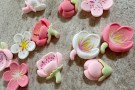 Kjøleskapsmagneter søte blomstermotiv 5pak thumbnail