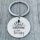 Nøkkelring «gardening is my therapy» thumbnail